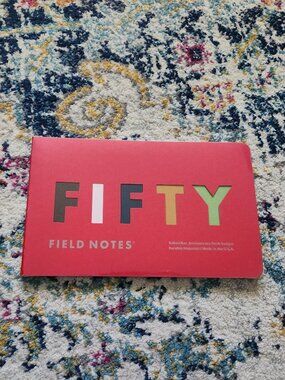 Field Notes "Fifty" Anniversary Desk Ledger – Limited Edition
